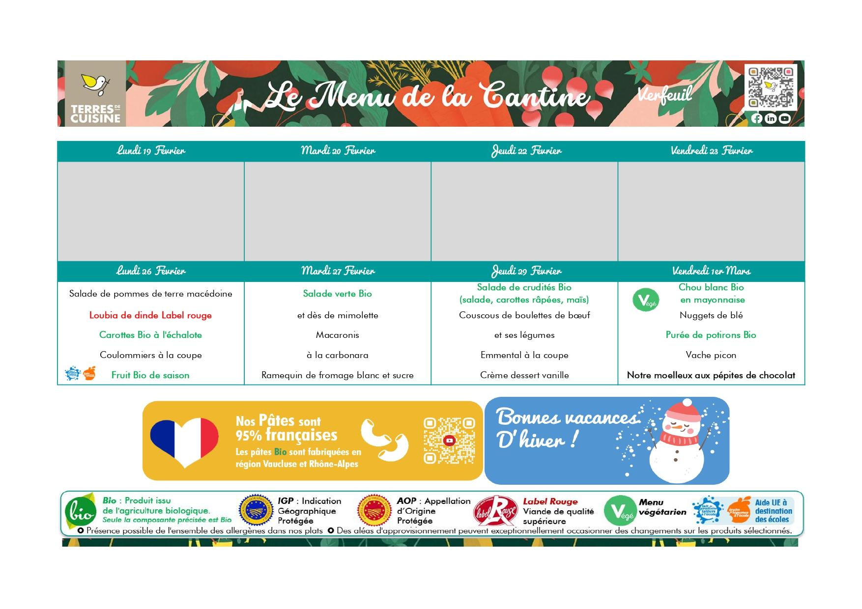 Menu fevrier 2024 2